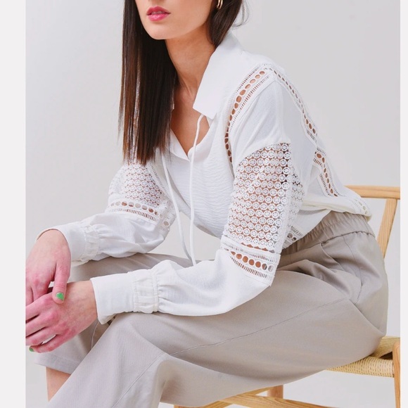 BROCHU WALKER Women's Kaia Blouse Top - Picture 4 of 13